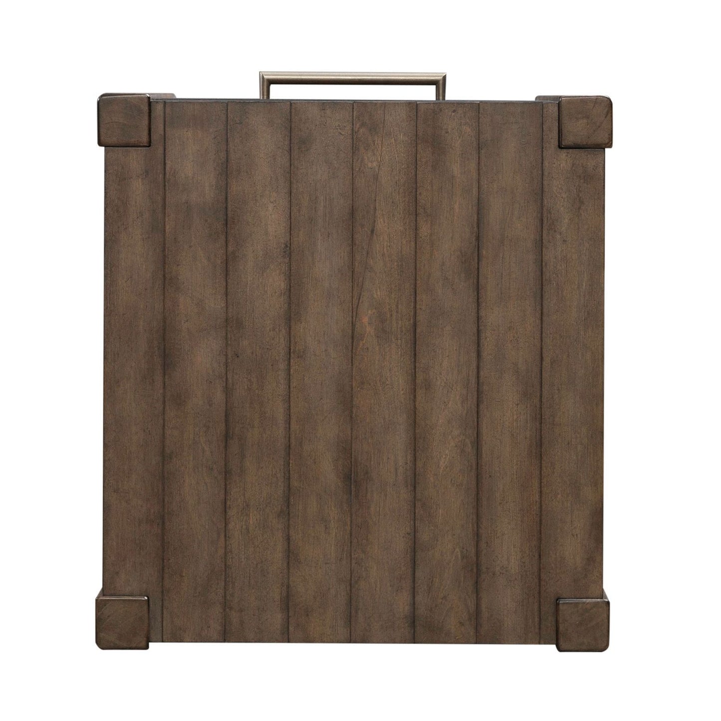 Broadmore - Drawer End Table - Cobblestone Brown