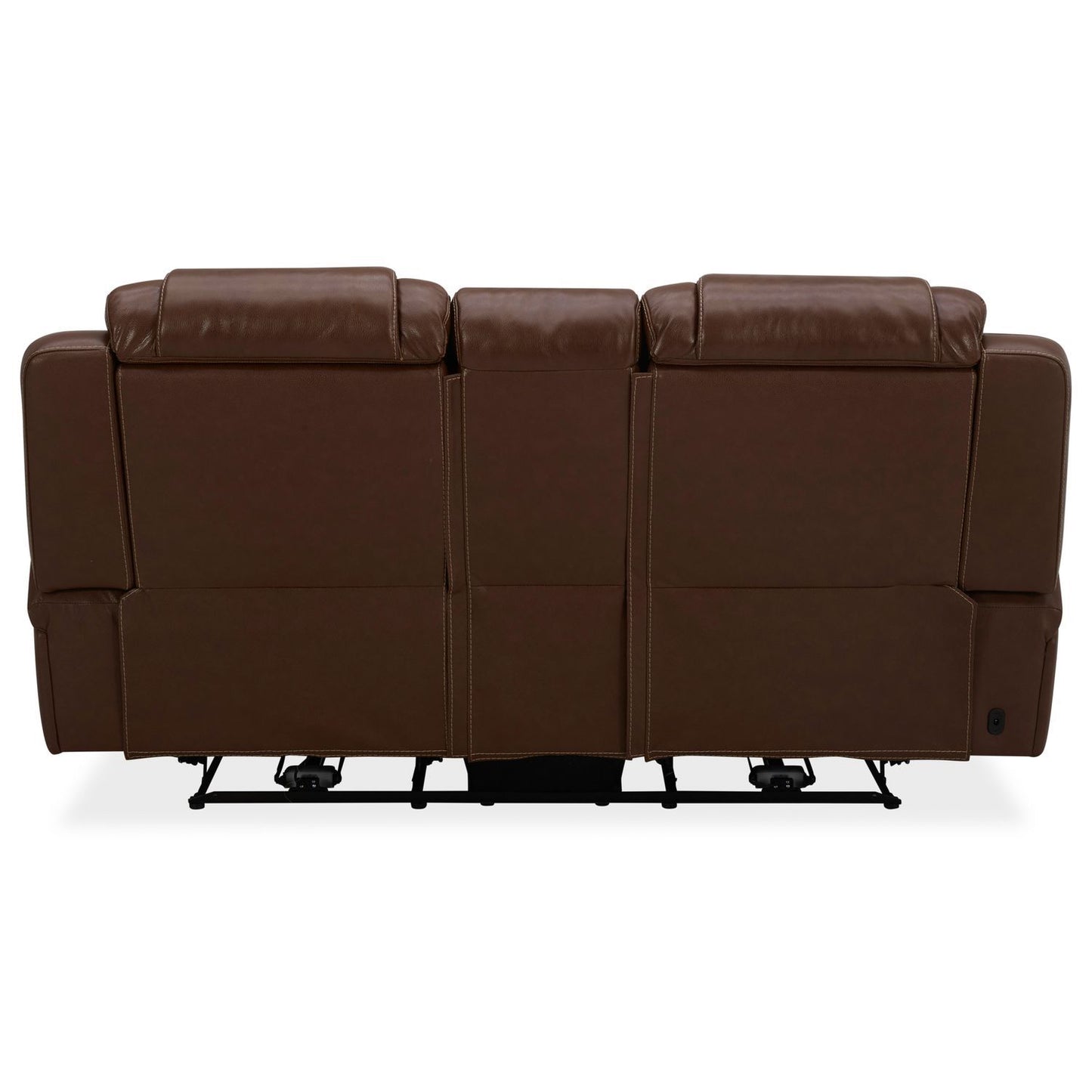Caswell - Loveseat With Console P2 & ZG - Nature Chestnut