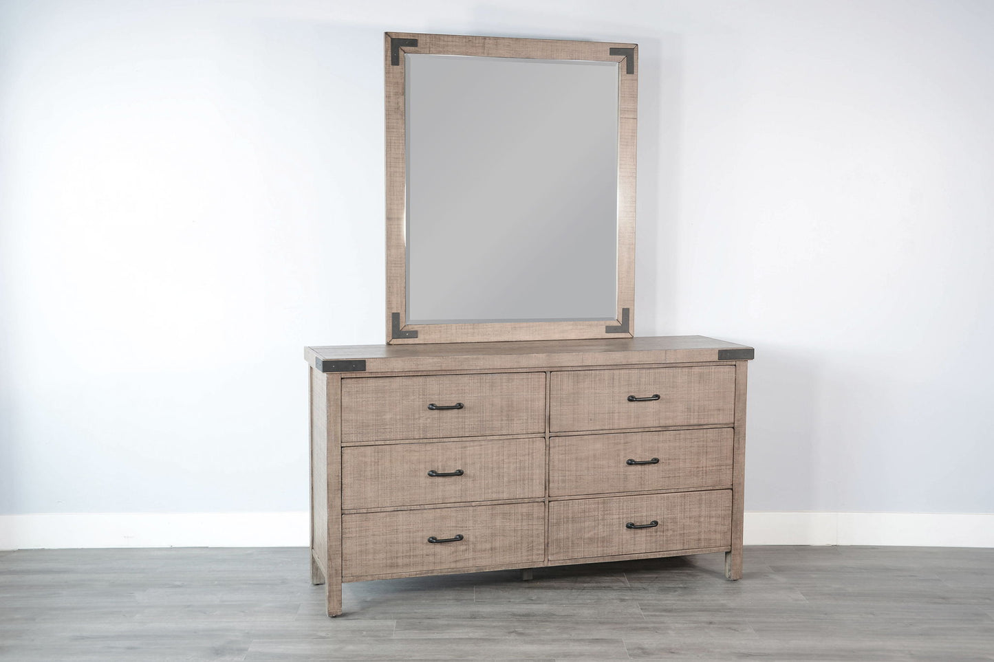 Desert Rock - Mirror - Light Brown