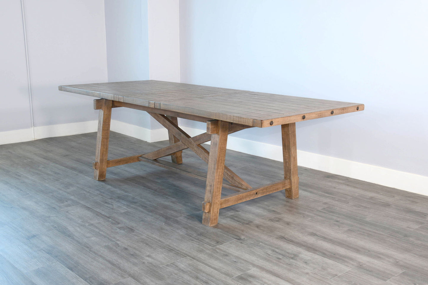 Vivian - Rectangular Dining Table With Extensions - Light Brown