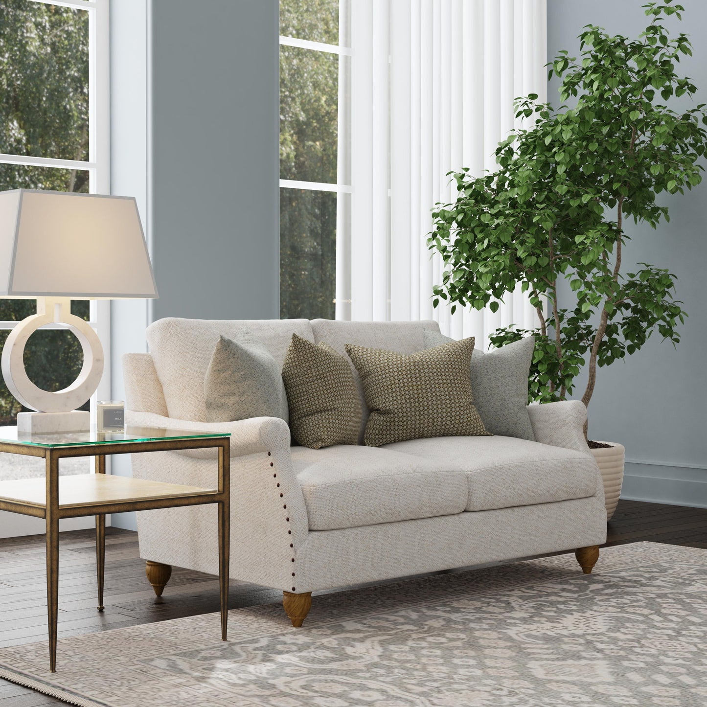 Veda - 60" Loveseat