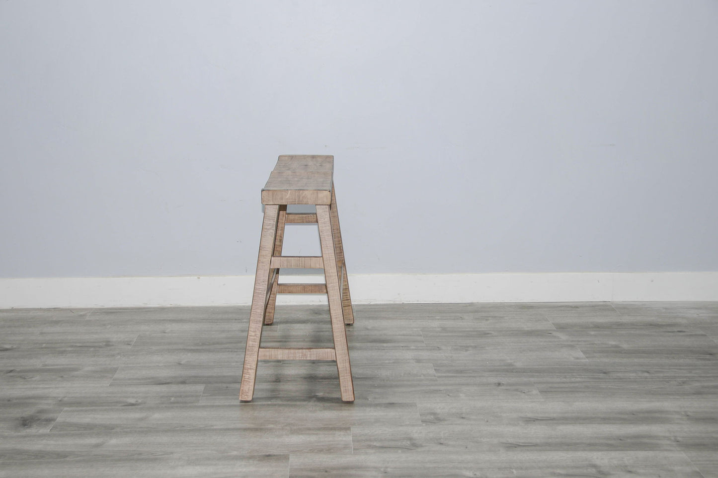 Marina - Bench With Wood Seat