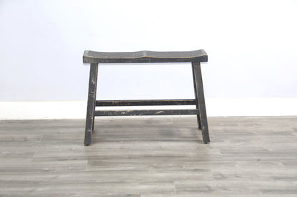 Marina - Bench With Wood Seat
