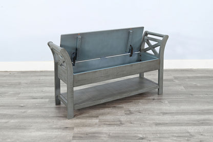 48" Accent Bench With Storage