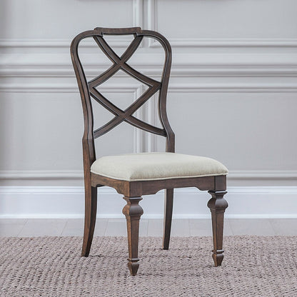 Providence Park - Wood Back Side Chair - Chateau Brown