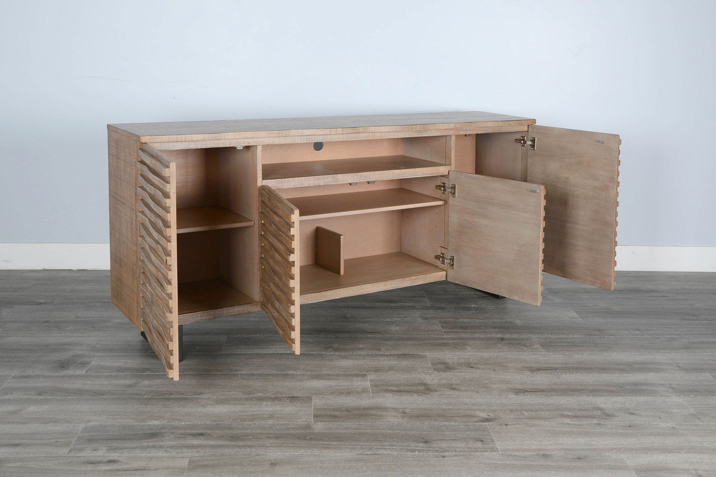 Desert Rock - Media Console / Server - Light Brown