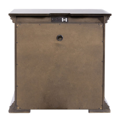 Big Valley - 2 Drawer Night Stand w/ Charging Station