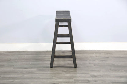 Marina - Bench With Wood Seat