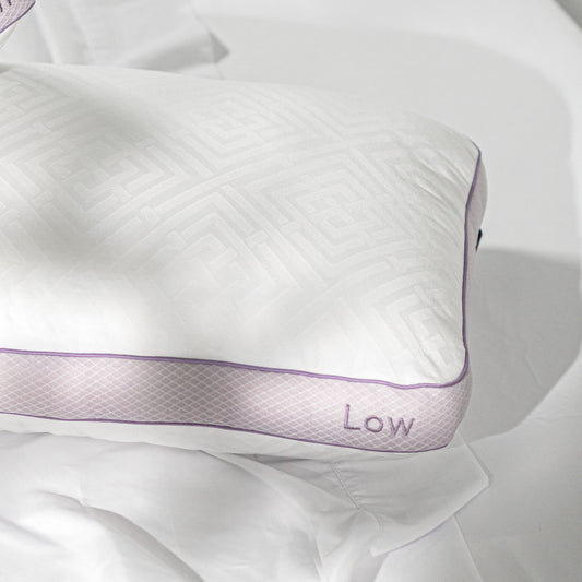 Bedgear High-Low Performance Pillow - Soft Support Pillow For Neutral Sleepers - Low Size