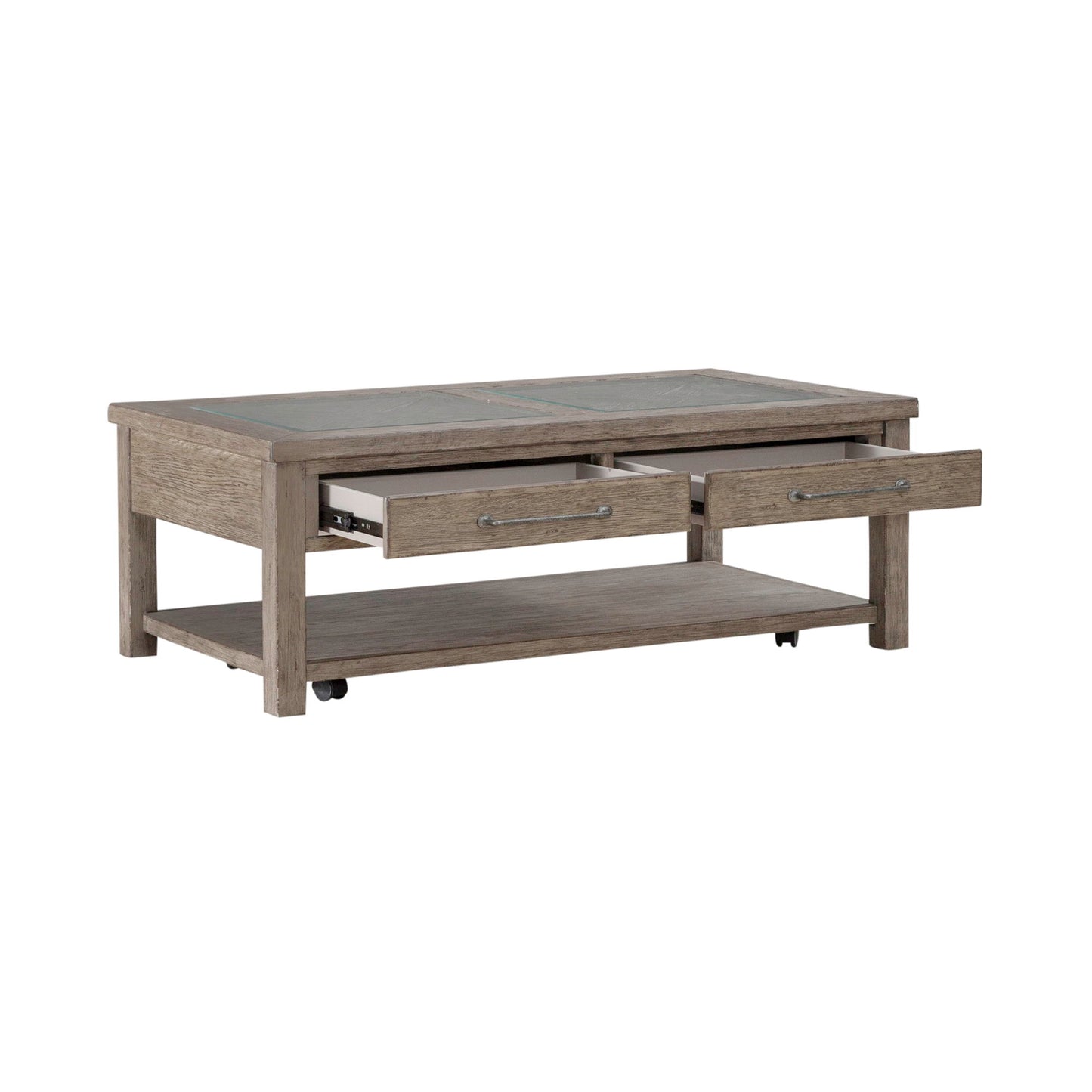 Skyview Lodge - Cocktail Table - Cobblestone