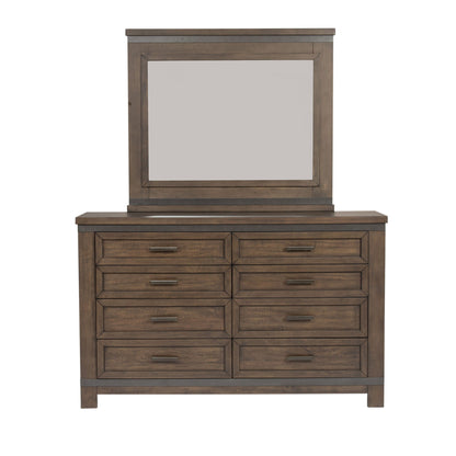 Thornwood Hills - 8 Drawer Dresser - Rock Beaten Brown