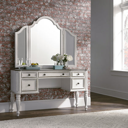 Magnolia Manor - Vanity Desk - Antique White