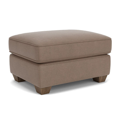 Carson - Ottoman, Heavy Thread Stitching