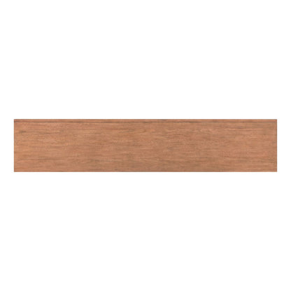 Fireplace TV Consoles - 214 84'' Console With Fire FTS Multiplees - Light Brown