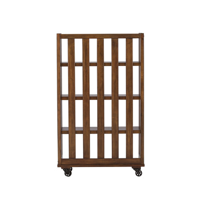 Arlington House - Open Bookcase - Cobblestone Brown