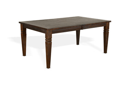Homestead - Dining Table With Extensions With Butterfly Leaf - Tobacco Leaf