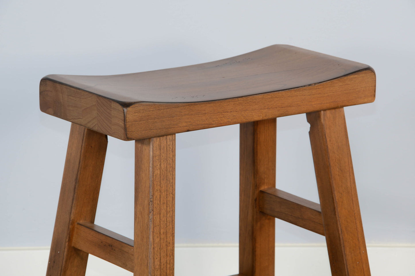 Sedona - Saddle Seat Stool With Wood Seat