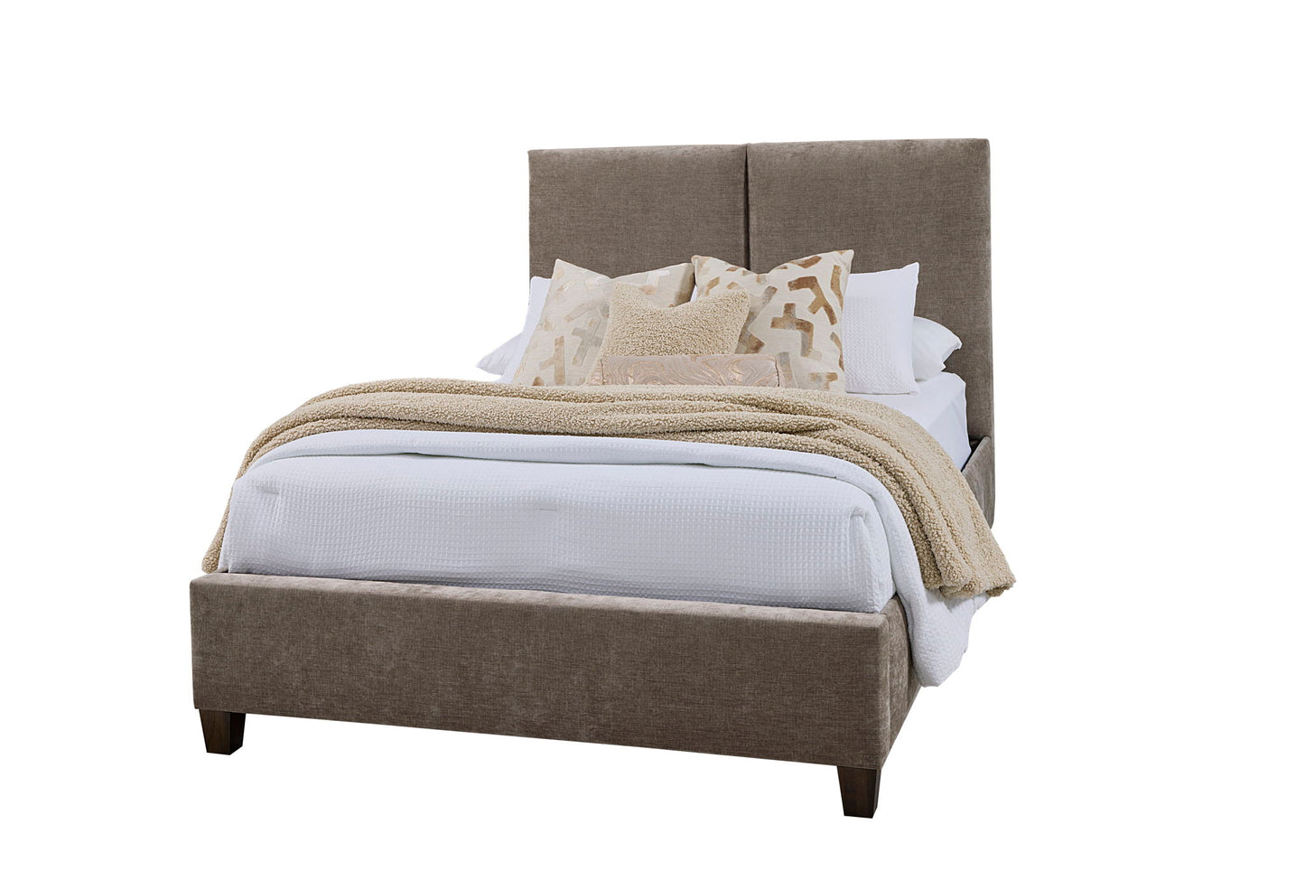 Joinery - Upholstered Bed - Natural Oak