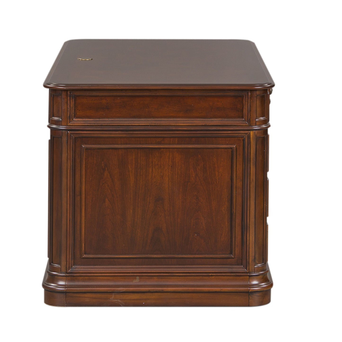 Brayton Manor - Jr Executive Desk - Cognac