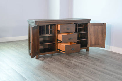 Homestead - Dining Wood Buffet - Tobacco Leaf