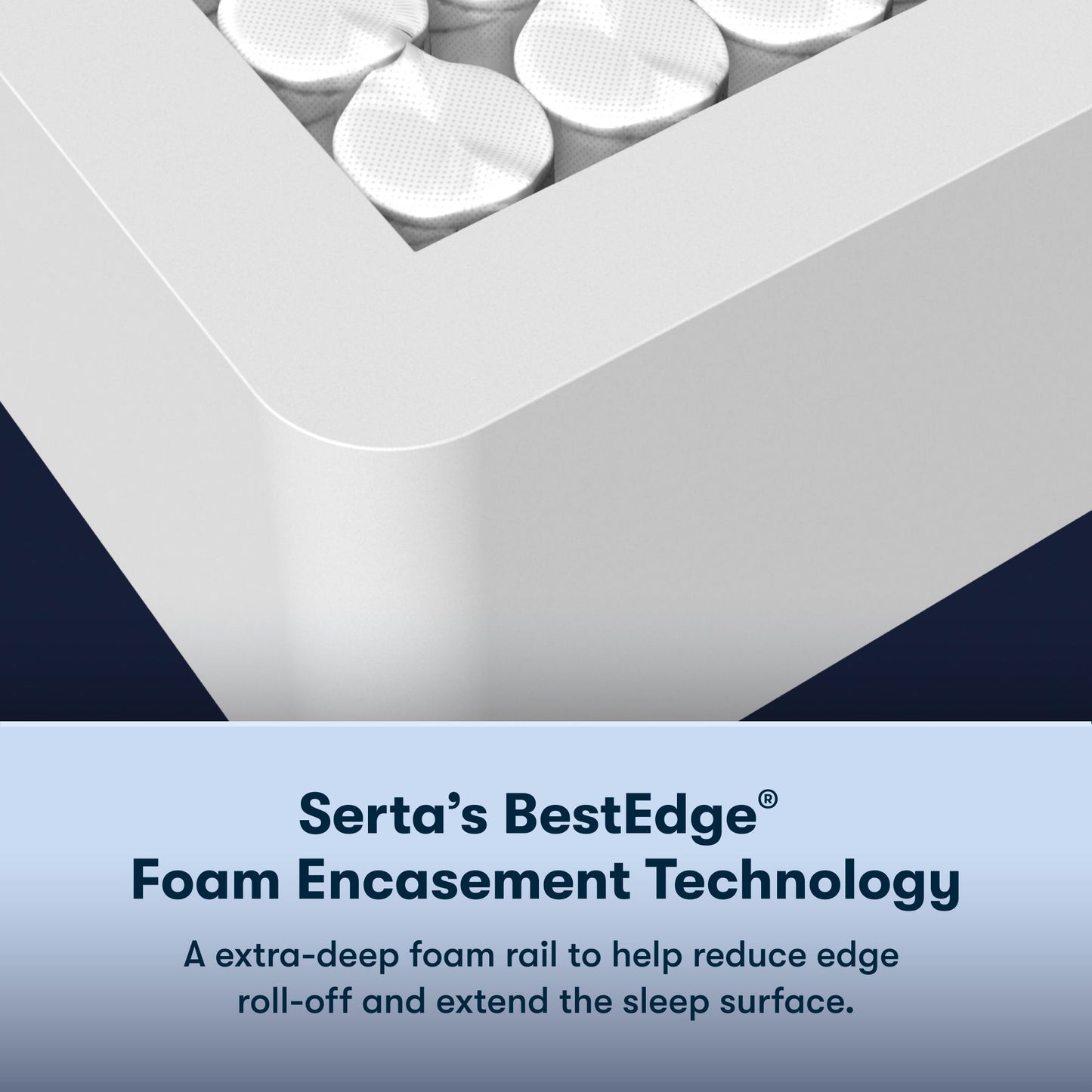 Perfect Sleeper - 12" Dazzling Night Hybrid Medium Mattress