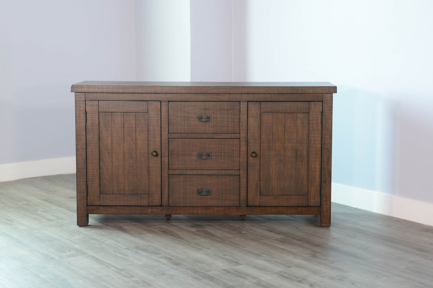 Homestead - Dining Wood Buffet - Tobacco Leaf