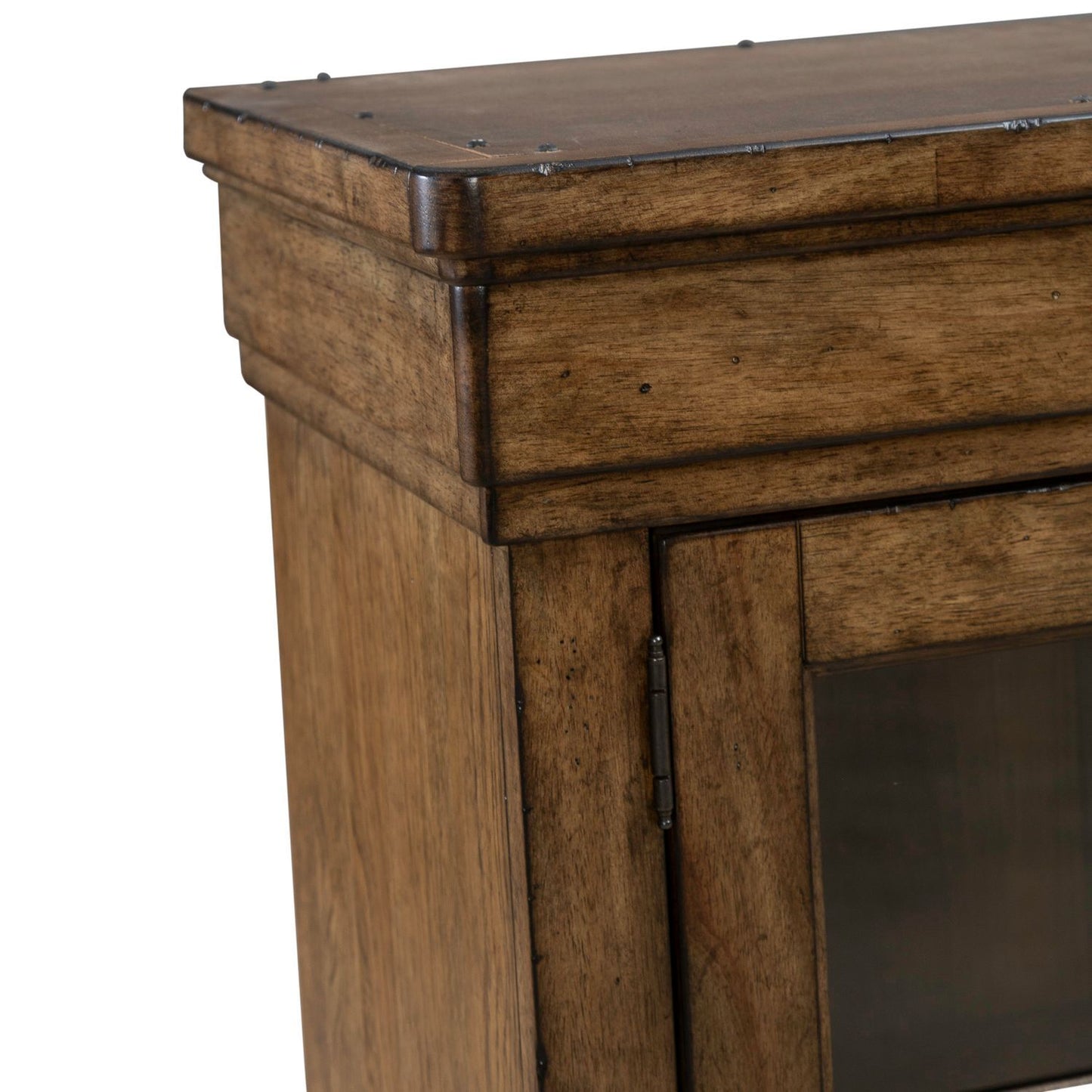Carolina Park - Credenza Hutch - Amber Brown