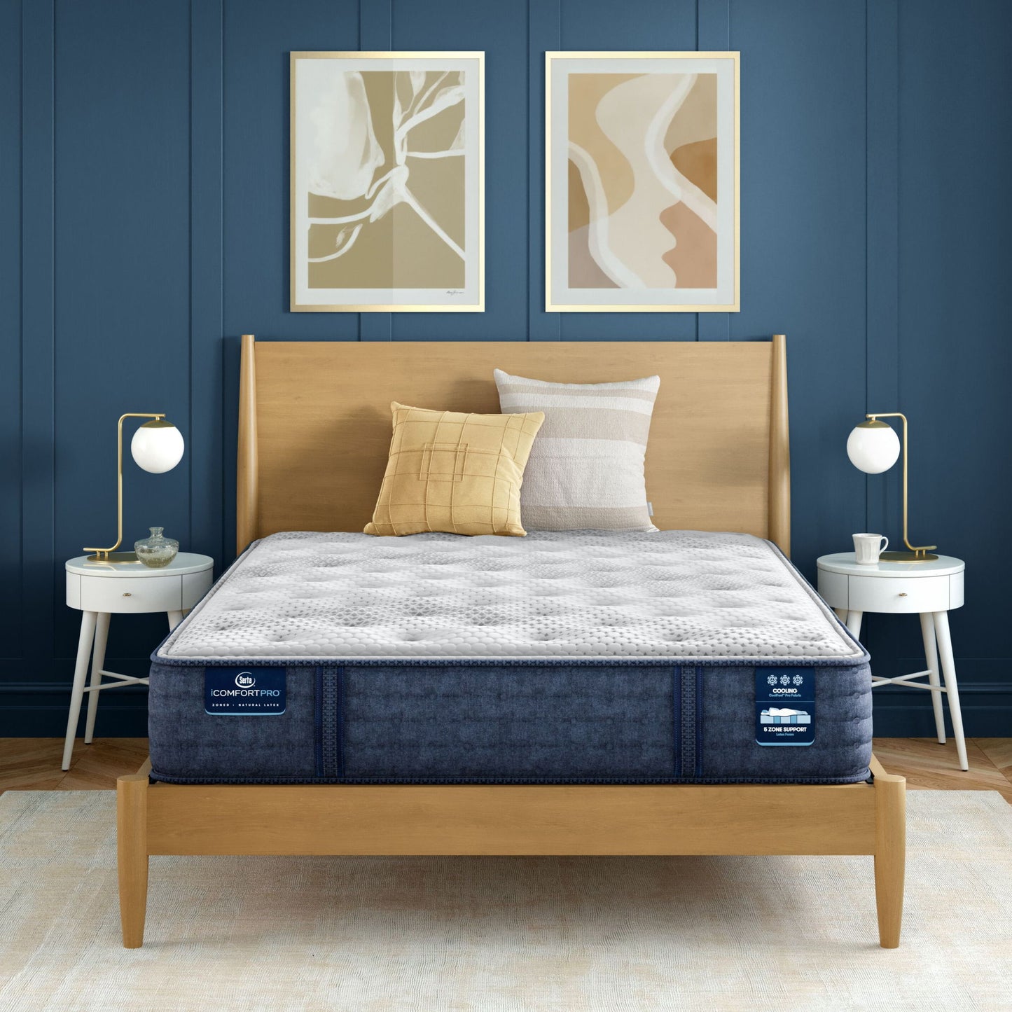 iComfortPro - 12" Chelsea Latex Foam Medium Mattress