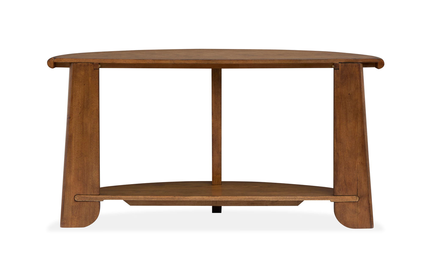 Tanner - Demilune Sofa Table - Tawny Brown