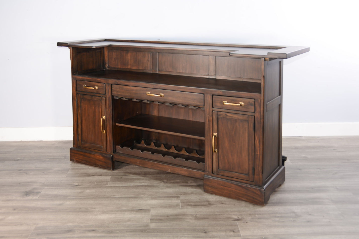 Wood Home Bar - Coffee Bean