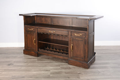 Wood Home Bar - Coffee Bean