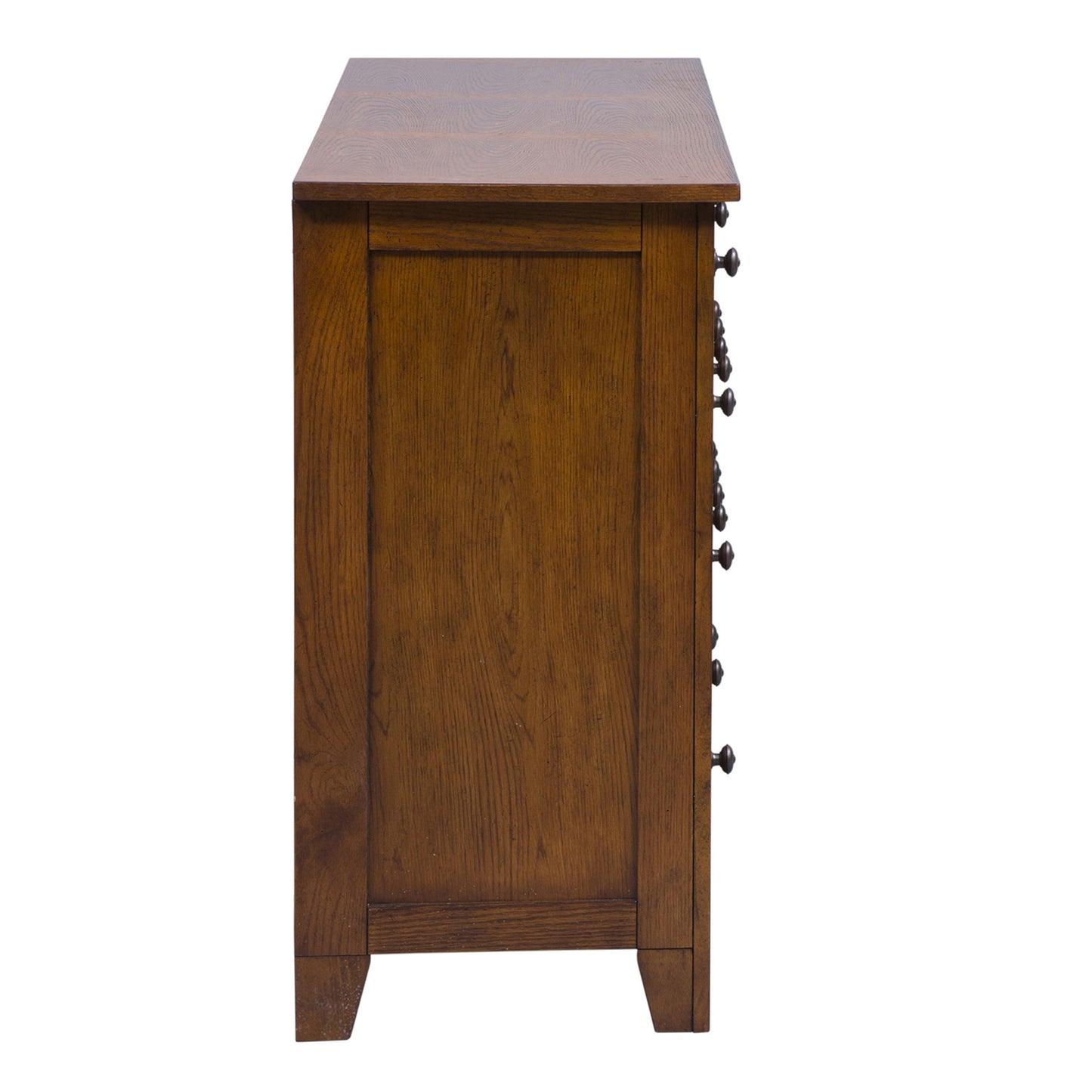 Grandpas Cabin - 7 Drawer Dresser - Aged Oak