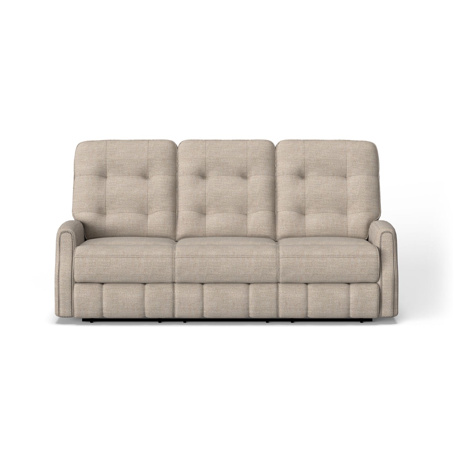 Devon - Reclining Sofa, Nailhead Trim