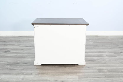 Carriage House - File Cabinet - Cottage White / Europen Dark