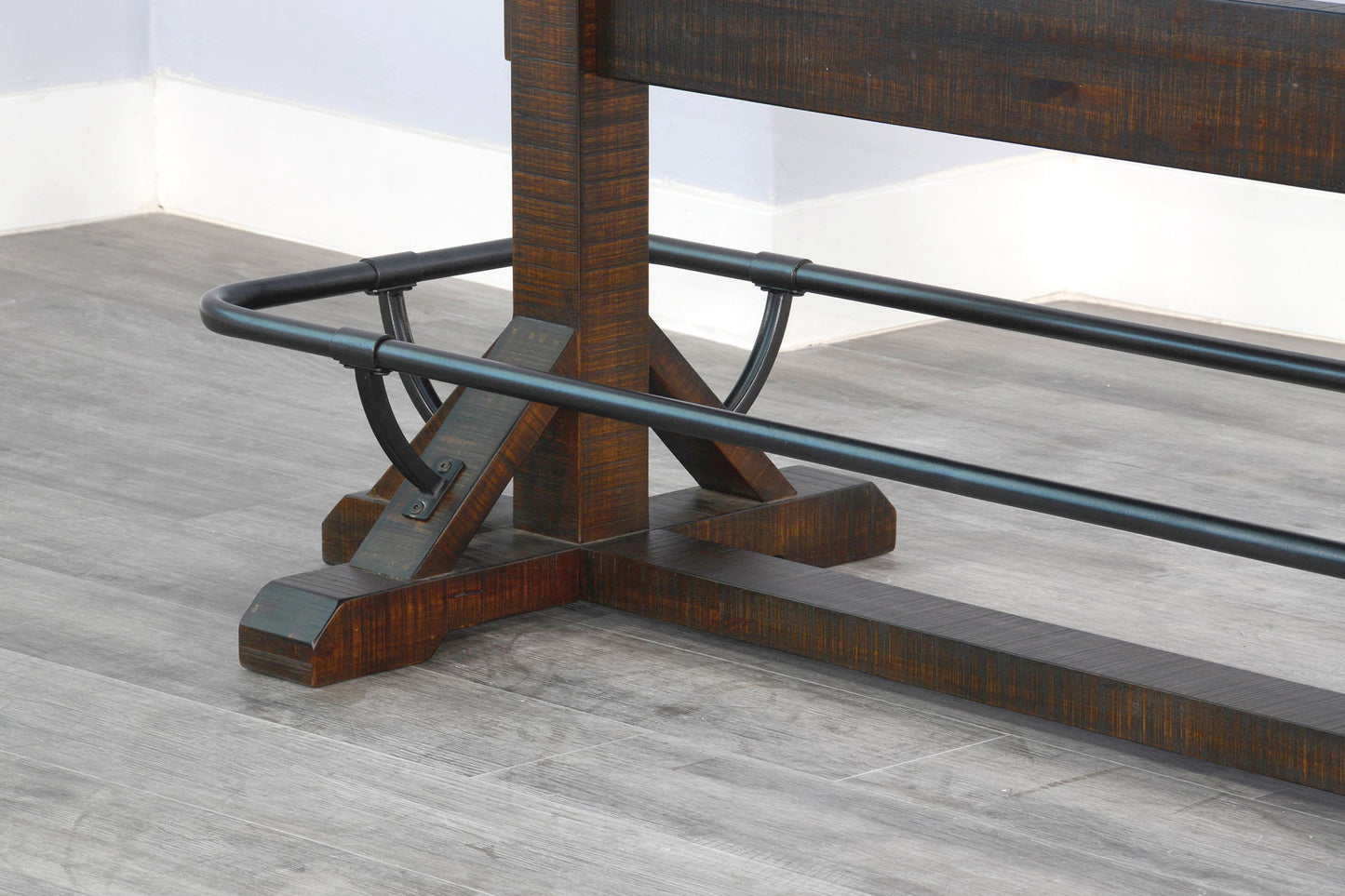 Homestead - Rectangular Pub Table - Tobacco Leaf