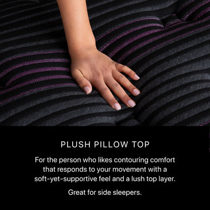Beautyrest Black - 16.25" Series Two Plush Pillow Top Mattress