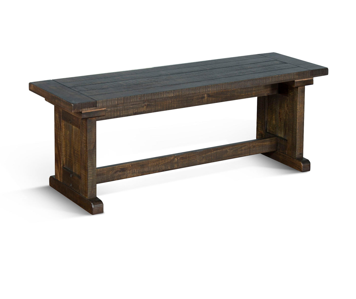Homestead - Wood Side Bench - Tobacco Leaf