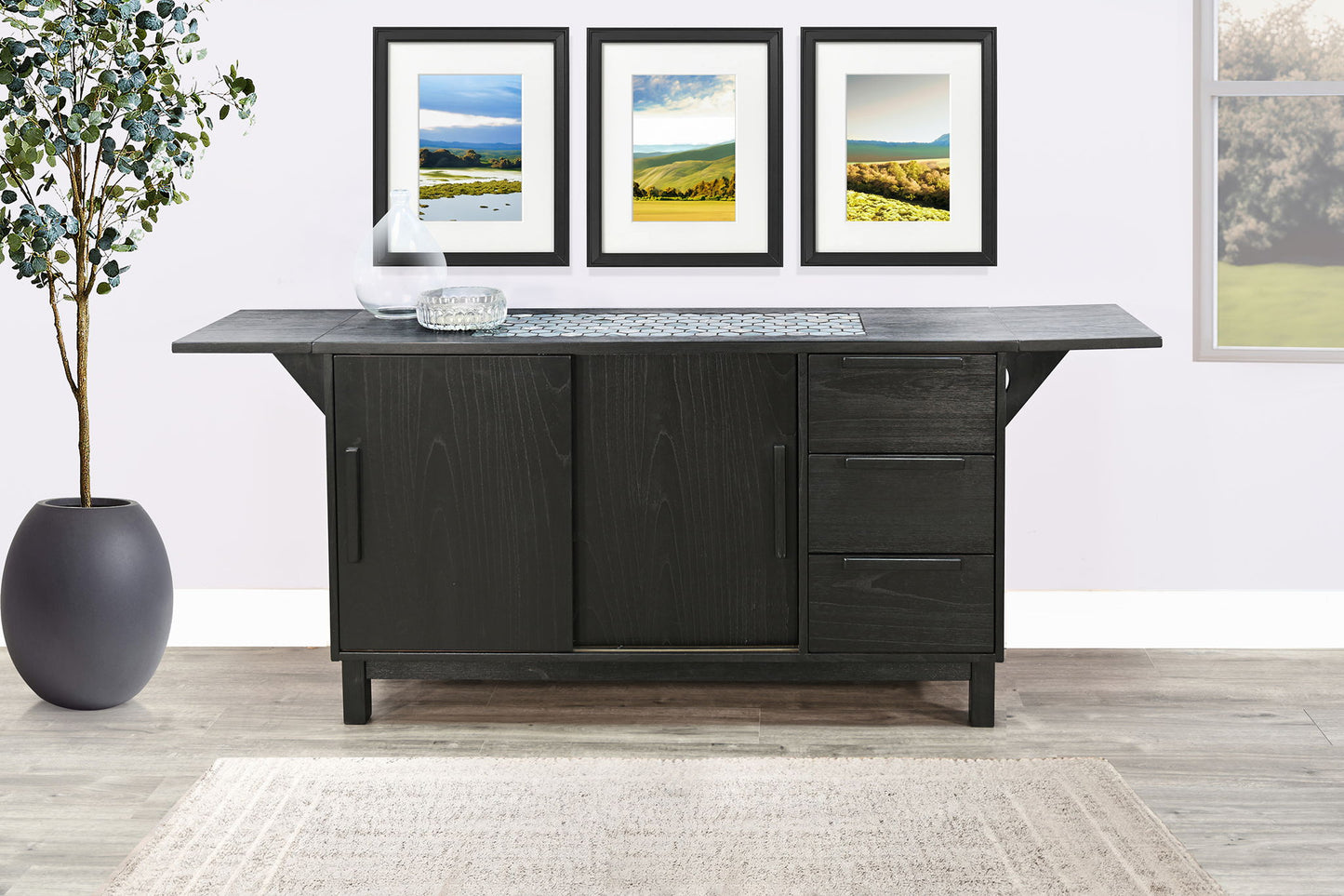 Buffet With Tile Insert - Umbra