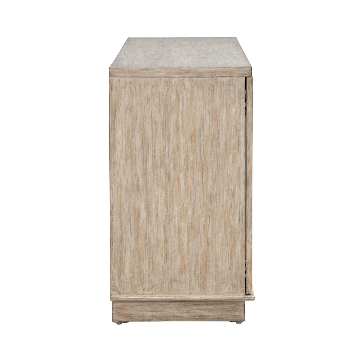 Terrace - 4 Door Accent Cabinet - Gravel