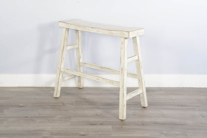 Marina - Bench With Wood Seat