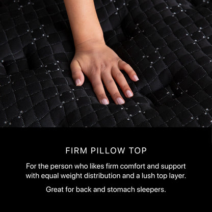 Beautyrest Black - 16.5" Series Three Firm Pillow Top Mattress