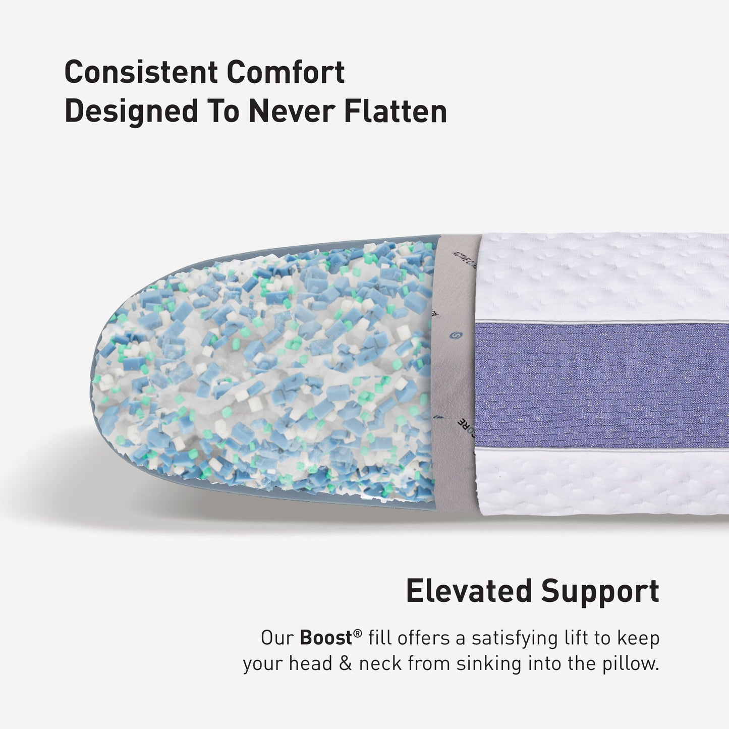 Balance 3.X - Cuddle Curve Pillow - White