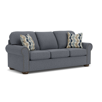 Preston - Fabric Sleeper With Nailhead Trim