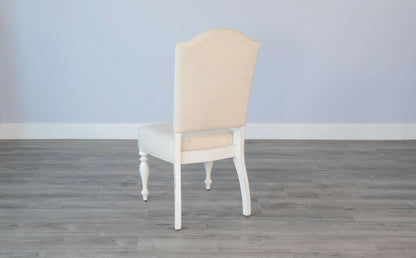 Carriage House - Chair With Cushion Seat & Back - White