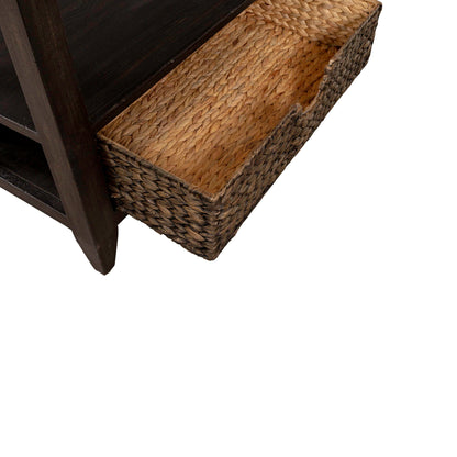 Mill Creek - 2 Drawer Sofa Table - Peppercorn