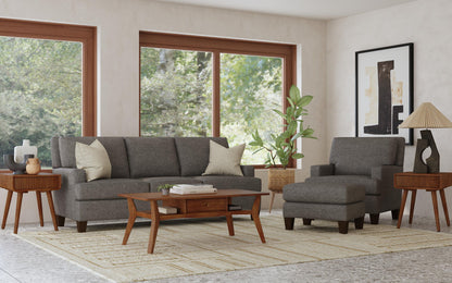 Lloyd - Fabric Ottoman