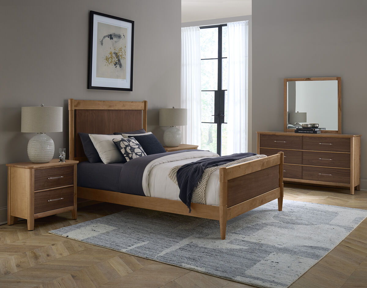 Nordhaven - 2 Drawer Nightstand - Two-Tone