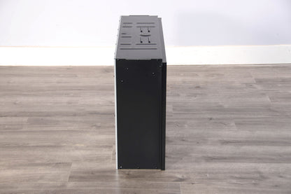 33" Wood Fireplace Insert - Black