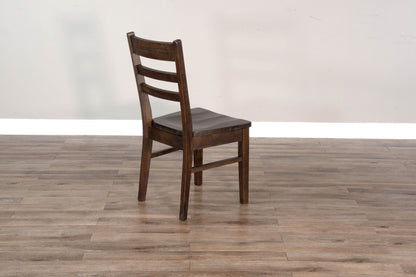Homestead - Ladderback Chair, Wood Seat (Set of 2) - Tobacco Leaf
