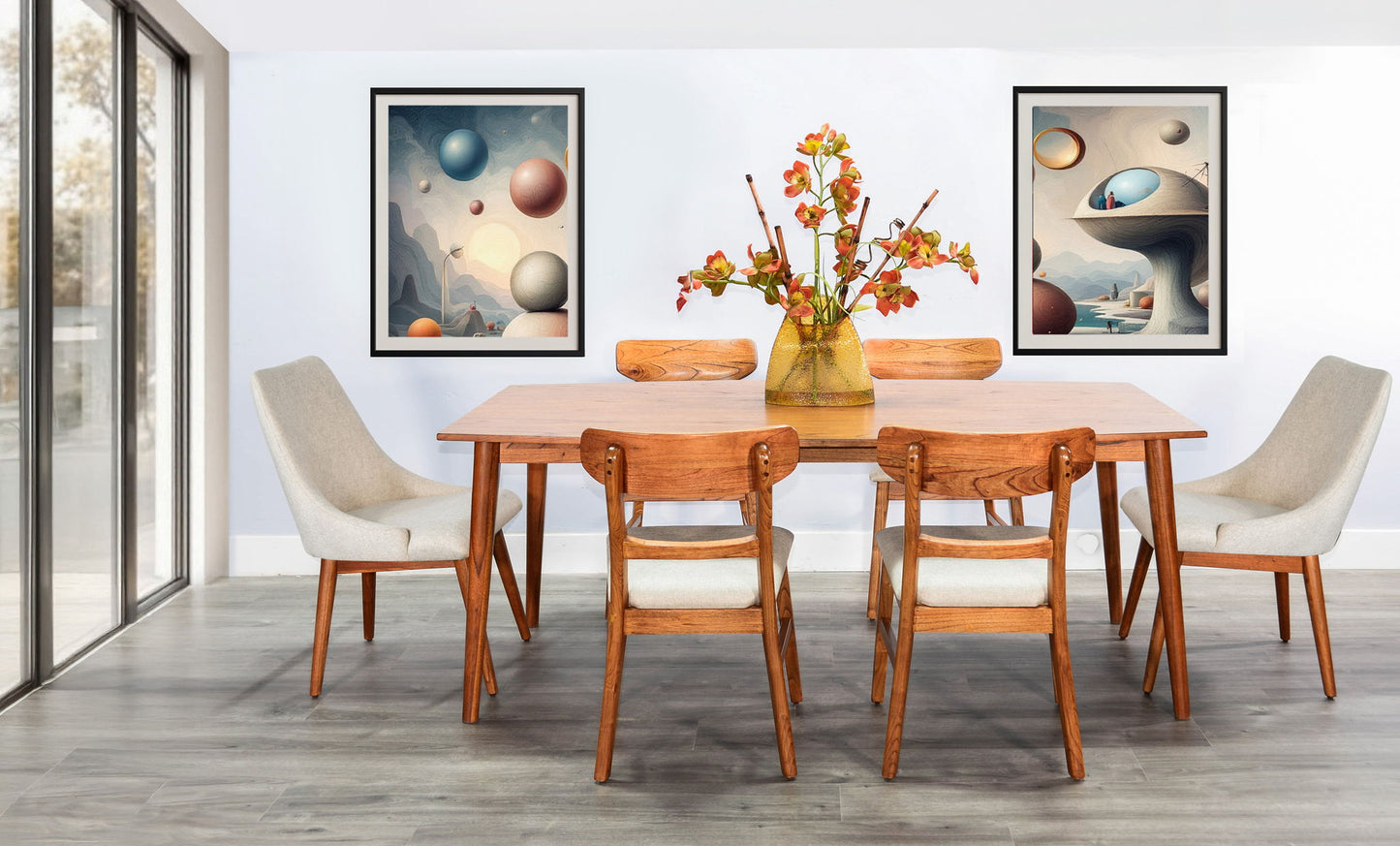 American Modern - Wood Dining Table